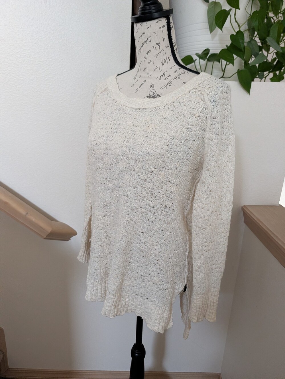 Free People Jeepster Sweater - Ivory Cream, XS